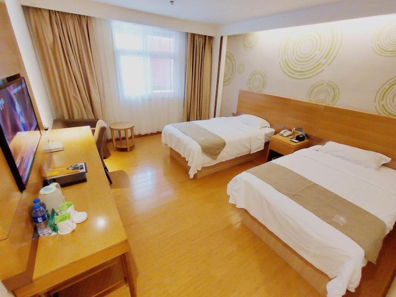 Greentree Inn Jiangxi Fuzhou Gandong Bridge Express Hotel Екстериор снимка